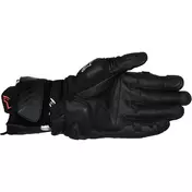 Alpinestars GP PLUS R V3 Leather Motorcycle мотоперчатки Black White