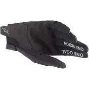 Alpinestars RADAR Black Motorcycle Cross Enduro мотоперчатки