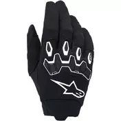 Alpinestars Full Bore V2 Motocross Enduro мотоперчатки Black White