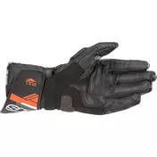 Alpinestars SP-8 V3 мотоперчатки Leather Motorcycle мотоперчатки Black Orange Fluo White