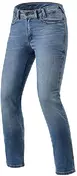 Rev'it VICTORIA LADIES SF Classic Blue Used Standard Motorcycle Jeans мотоштаны for Women