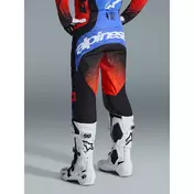 Alpinestars TECHSTAR KNIF Cross Enduro Motorcycle мотоштаны Orange Black Light Blue