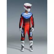 Alpinestars TECHSTAR KNIF Cross Enduro Motorcycle мотоштаны Orange Black Light Blue