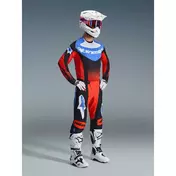 Alpinestars TECHSTAR KNIF Cross Enduro Motorcycle мотоштаны Orange Black Light Blue