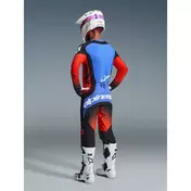 Alpinestars TECHSTAR KNIF Cross Enduro Motorcycle мотоштаны Orange Black Light Blue