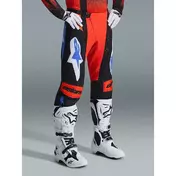 Alpinestars TECHSTAR KNIF Cross Enduro Motorcycle мотоштаны Orange Black Light Blue