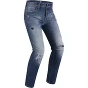 Pmj STREET Stone Washed Motorcycle Jeans мотоштаны