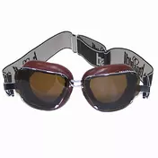 Baruffaldi маска Moto INTE 259 Custom Vintage Leather Chocolate