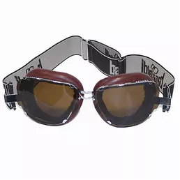 Baruffaldi маска Moto INTE 259 Custom Vintage Leather Chocolate