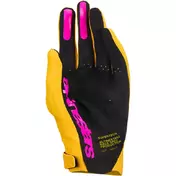 Alpinestars Supertech MX Cross Enduro мотоперчатки Gold Black Pink Fluorescent