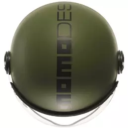 Momo Design FGTR CLASSIC Mono Jet Motorcycle Мотошлем Military Green Black