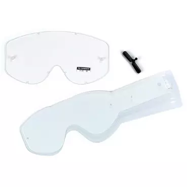 Ufo Transparent Lens for BULLET Mask + 10 tears
