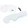 Ufo Transparent Lens for BULLET Mask + 10 tears