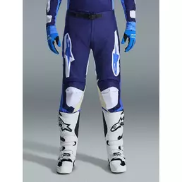 Alpinestars RACER RIWAY Cross Enduro Motorcycle мотоштаны Blue White Light Blue