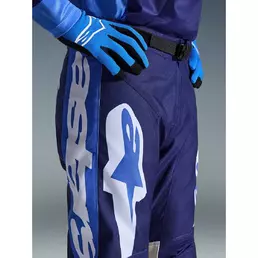 Alpinestars RACER RIWAY Cross Enduro Motorcycle мотоштаны Blue White Light Blue