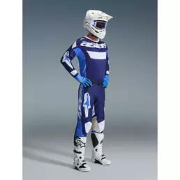 Alpinestars RACER RIWAY Cross Enduro Motorcycle мотоштаны Blue White Light Blue