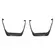 Ls2 AURA Mask Strap Mounts -OUTRIGGERS (R+L)