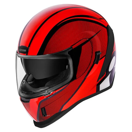 Icon Airform Conflux красный мотошлем