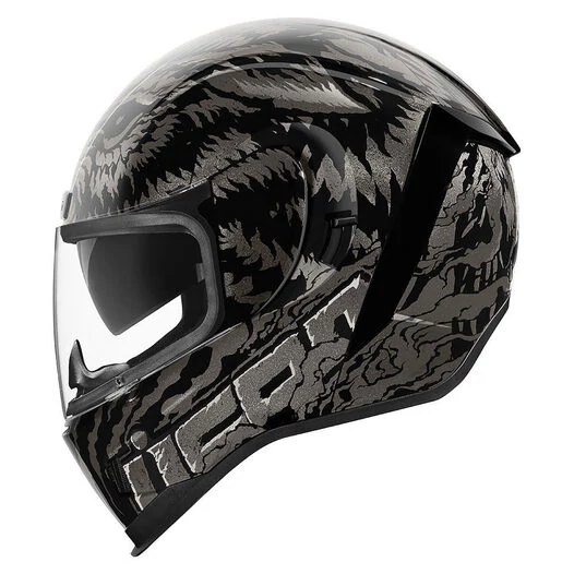 Icon Airform Lycan черный мотошлем
