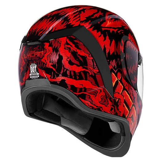 Icon Airform Lycan красный мотошлем