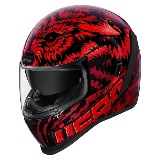Icon Airform Lycan красный мотошлем