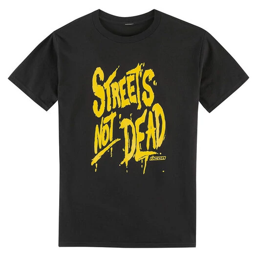 Icon Street Not Dead футболка черная (размер: s)