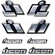 Наклейки Icon объемные (хром)