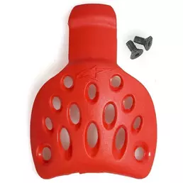 Pair of Heel Caps for Alpinestars SUPERTECH R Motorcycle мотоботинки Replaceable Heel Cap Red
