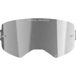 Replacement Lens for Alpinestars Supertech Motocross Мотошлем Silver Mirror
