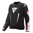Dainese Avro 6 Wmn Lady Leather мотокуртка White Red Красный