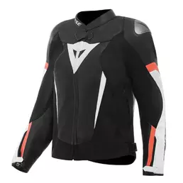 Dainese Avro 6 Wmn Lady Leather мотокуртка White Red Красный (размер: 46)