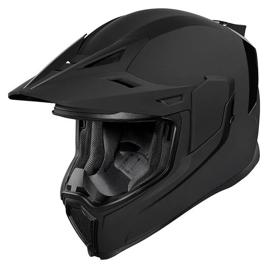 Icon Airflite Moto Rubatone мотошлем черный матовый