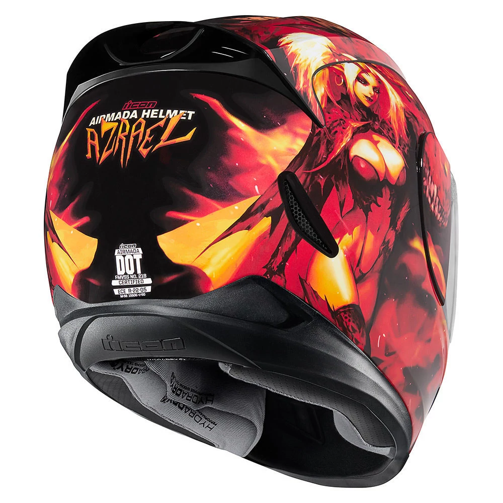 Icon Airmada Azrael motorcycle helmet buy: price, photos, reviews