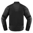 Icon Contra 2 Leather Stealth черная мотокуртка (размер: s)