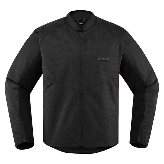 Icon Hooligan Perforated черная мотокуртка (размер: 4xl)