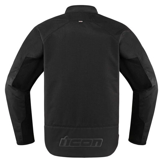 Icon Hooligan Perforated черная мотокуртка (размер: 4xl)