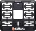 Рамка для номера мотоцикла нового образца Yamaha белая 190*145мм