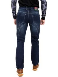 Starks Wild One Stretch мотоджинсы синие с вытеркой