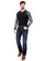 Starks Wild One Stretch мотоджинсы синие с вытеркой