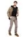 Starks Python Cargo Tactic мотоджинсы серо-бежевые