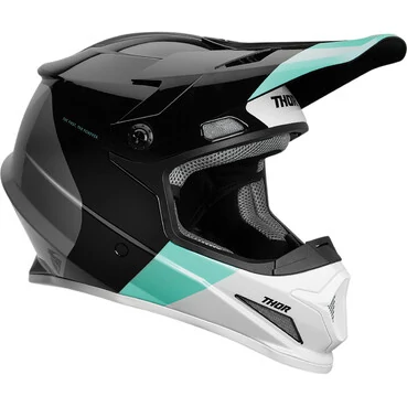 Thor Sector Bomber Mips Black Mint мотошлем