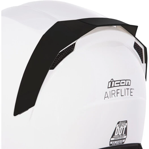 Спойлер для шлема Icon Airflite черный матовый