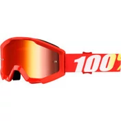 Мотоочки Детские 100% Strata Furnace/Mirror Red Lens