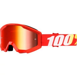 Мотоочки Детские 100% Strata Furnace/Mirror Red Lens