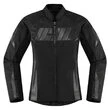 Icon Hooligan Wmn мотокуртка черная женская