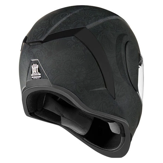 Icon Airform Chantilly мотошлем черный матовый