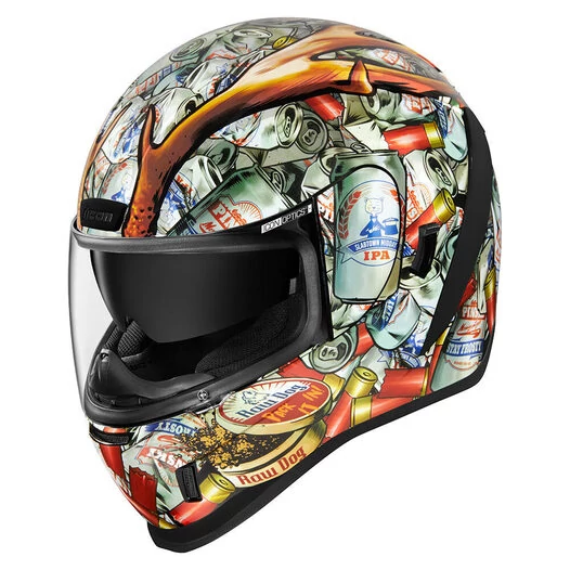 Icon Airform Buck Fever мотошлем белый