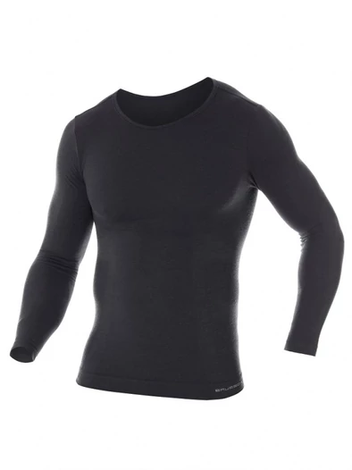 Brubeck Comfort Wool термокофта с шерстью черная