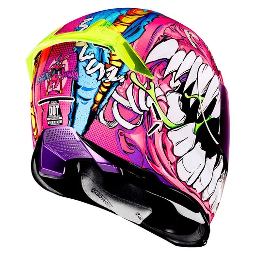 Icon Airframe Pro Beastie Bunny мотошлем розовый