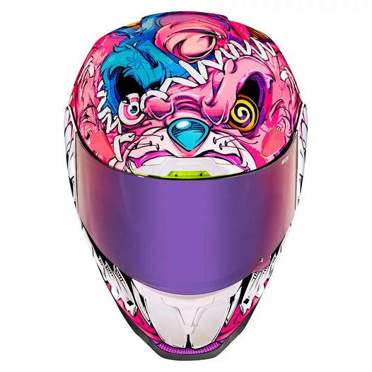 Icon Airframe Pro Beastie Bunny мотошлем розовый